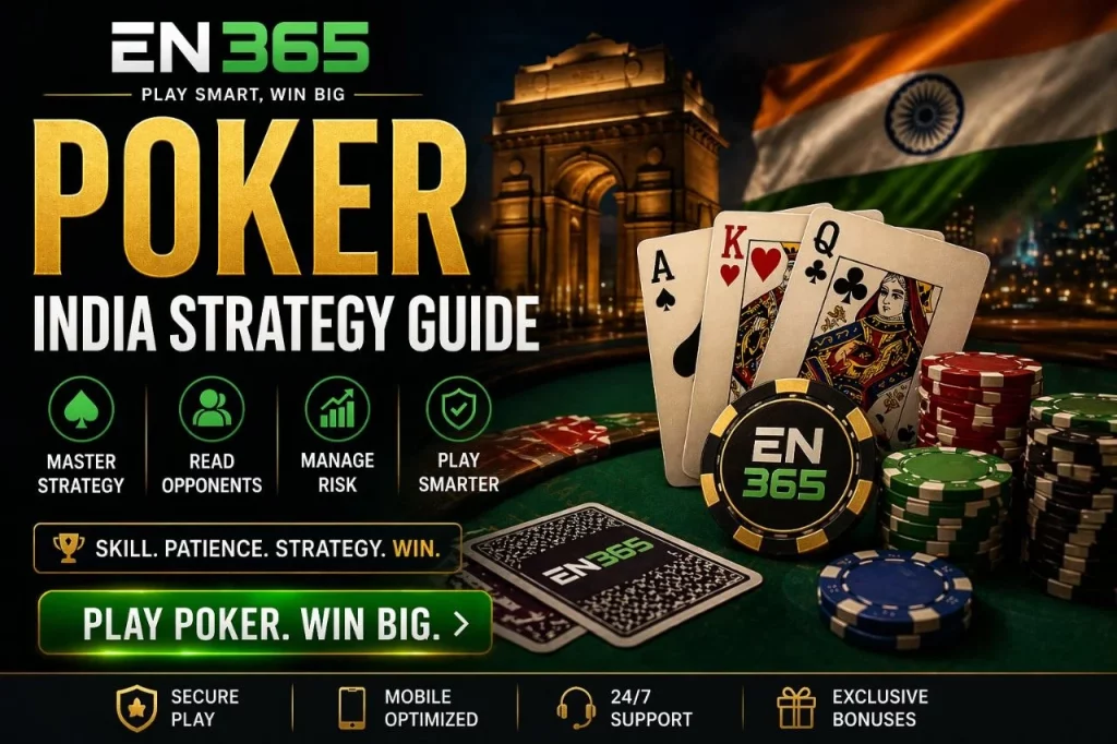Play Poker Smart & Win Big – strategic poker gameplay concept with focus on decision making and risk control”